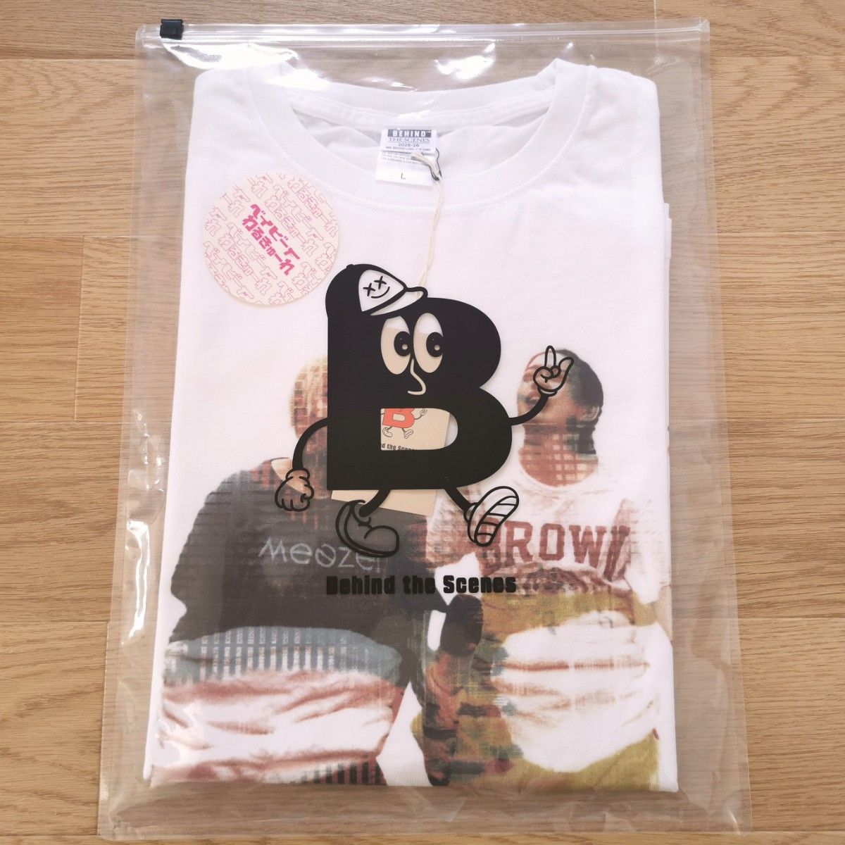 ベイビーわるきゅーれ x behind the scene コラボTシャツ 02 ベビわる