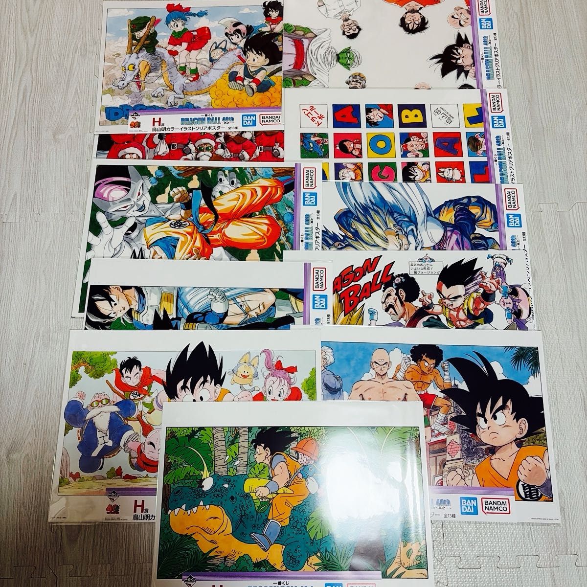 一番くじ ドラゴンボール 40th 其之一 H賞 鳥山明カラーイラストクリア