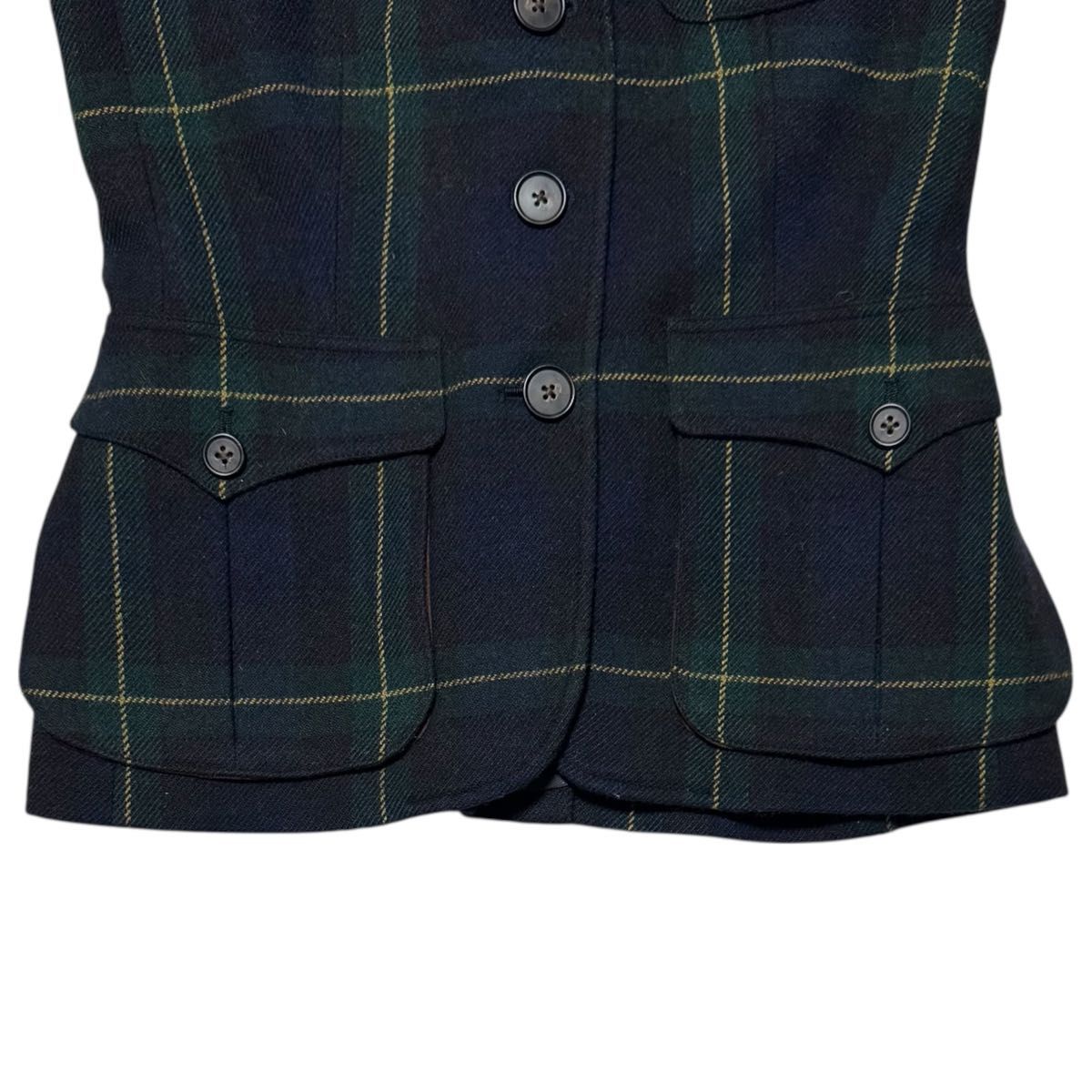 Ralph Lauren ラルフローレン チェック柄 テーラードジャケット