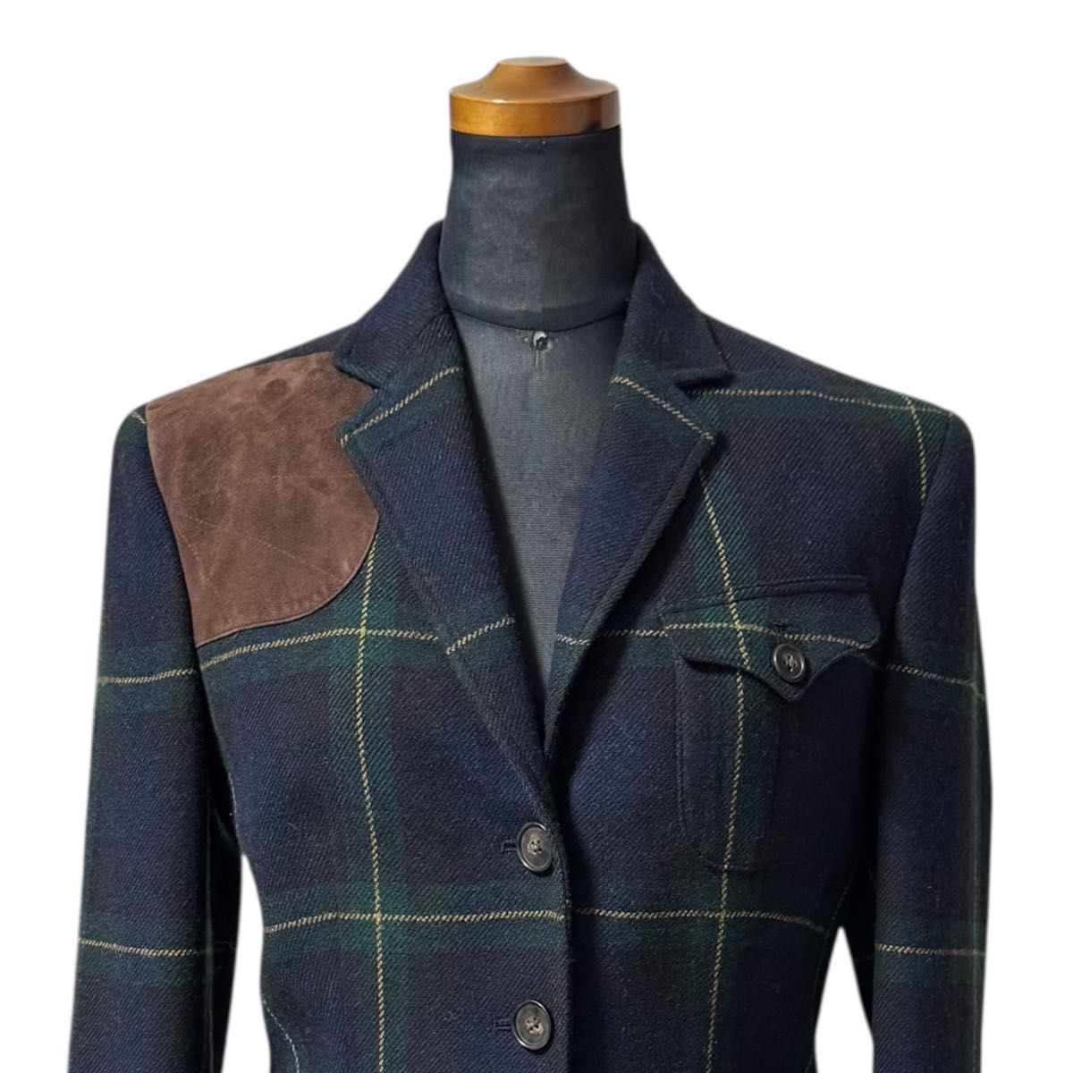 Ralph Lauren ラルフローレン チェック柄 テーラードジャケット