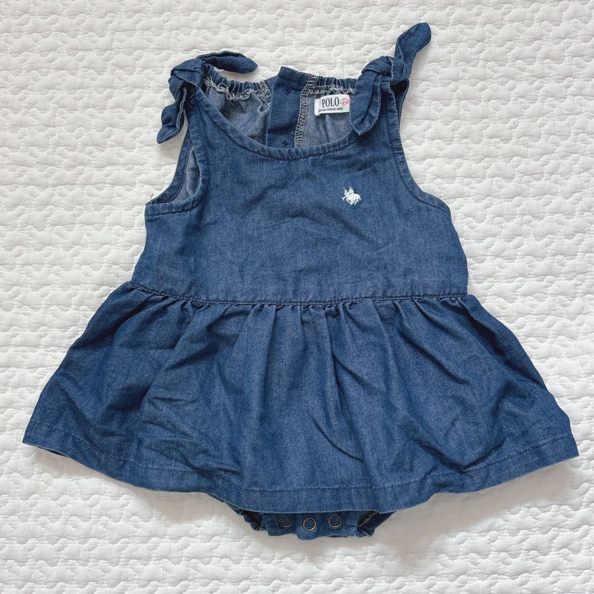 POLO Baby デニムロンパース サイズ70 ラルフローレン ワンピース