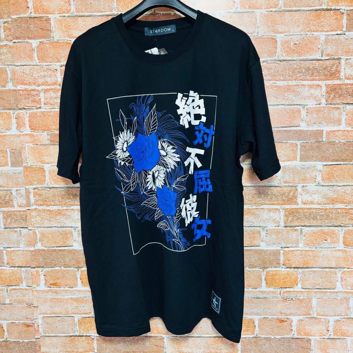 STARDOM スターダム 安納サオリ Tシャツ アベイル ステッカー付 LL