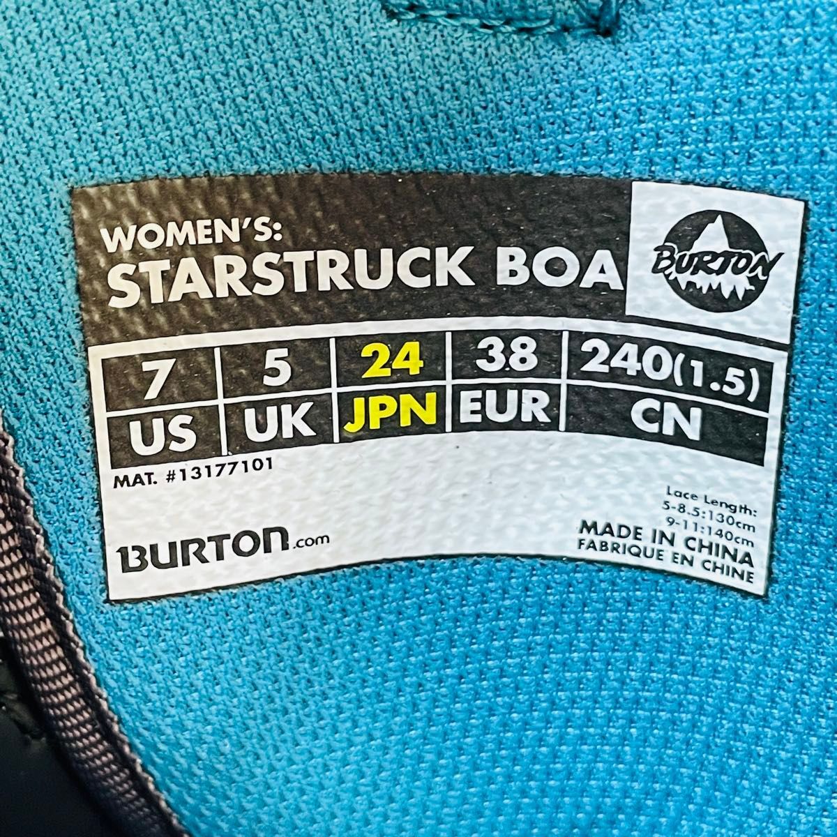 Burton STARSTRUCK BOA スノーボード ブーツ 24cm｜Yahoo!フリマ（旧