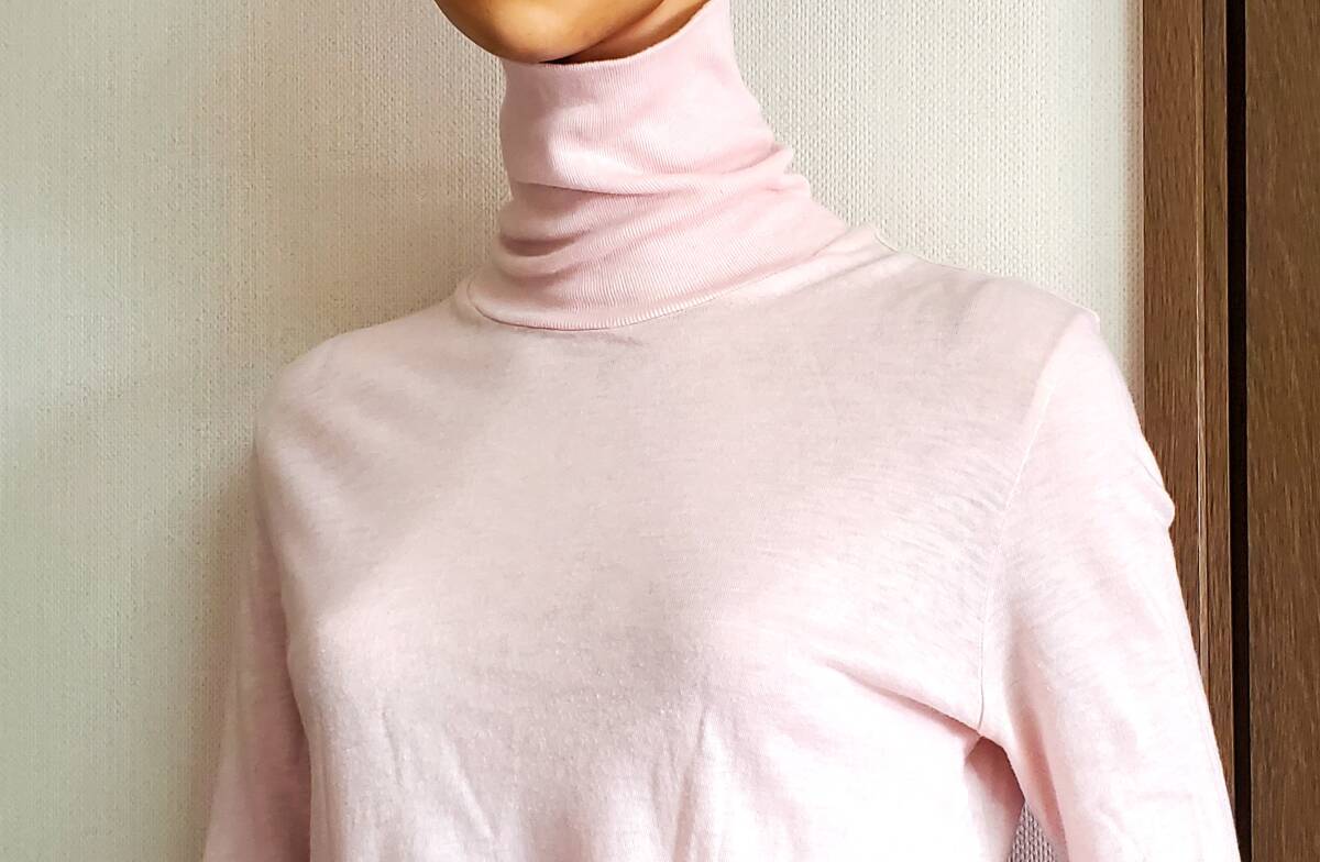 GALERIE VIE コットンカシミヤ タートルネックプルオーバー｜Yahoo