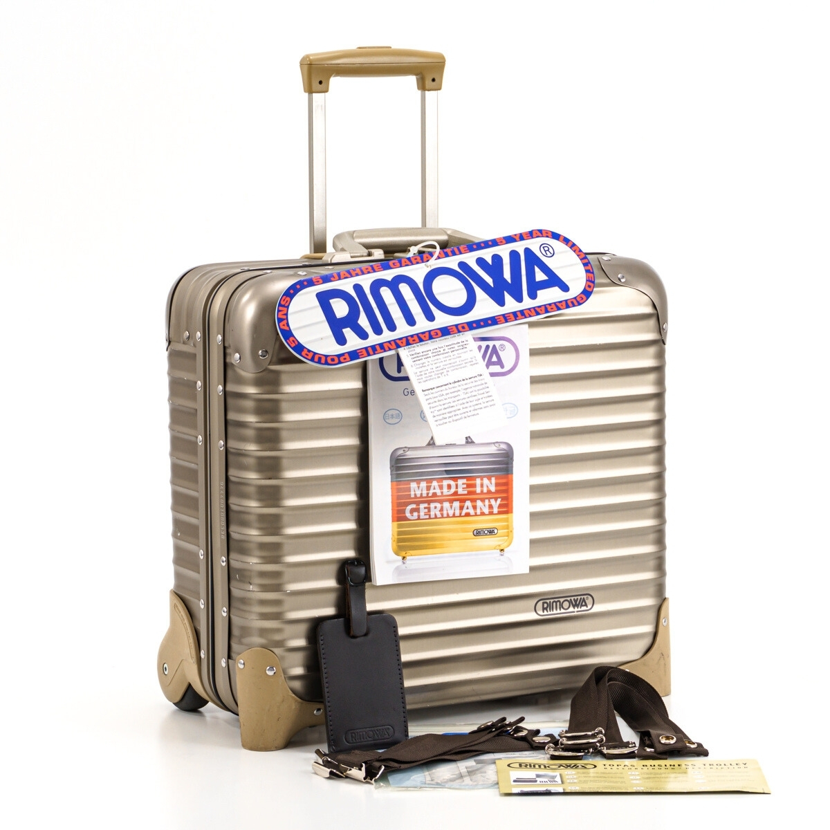 RIMOWA リモワ TOPAS トパーズ チタニウム 28L 機内持ち込み 2輪 TSA