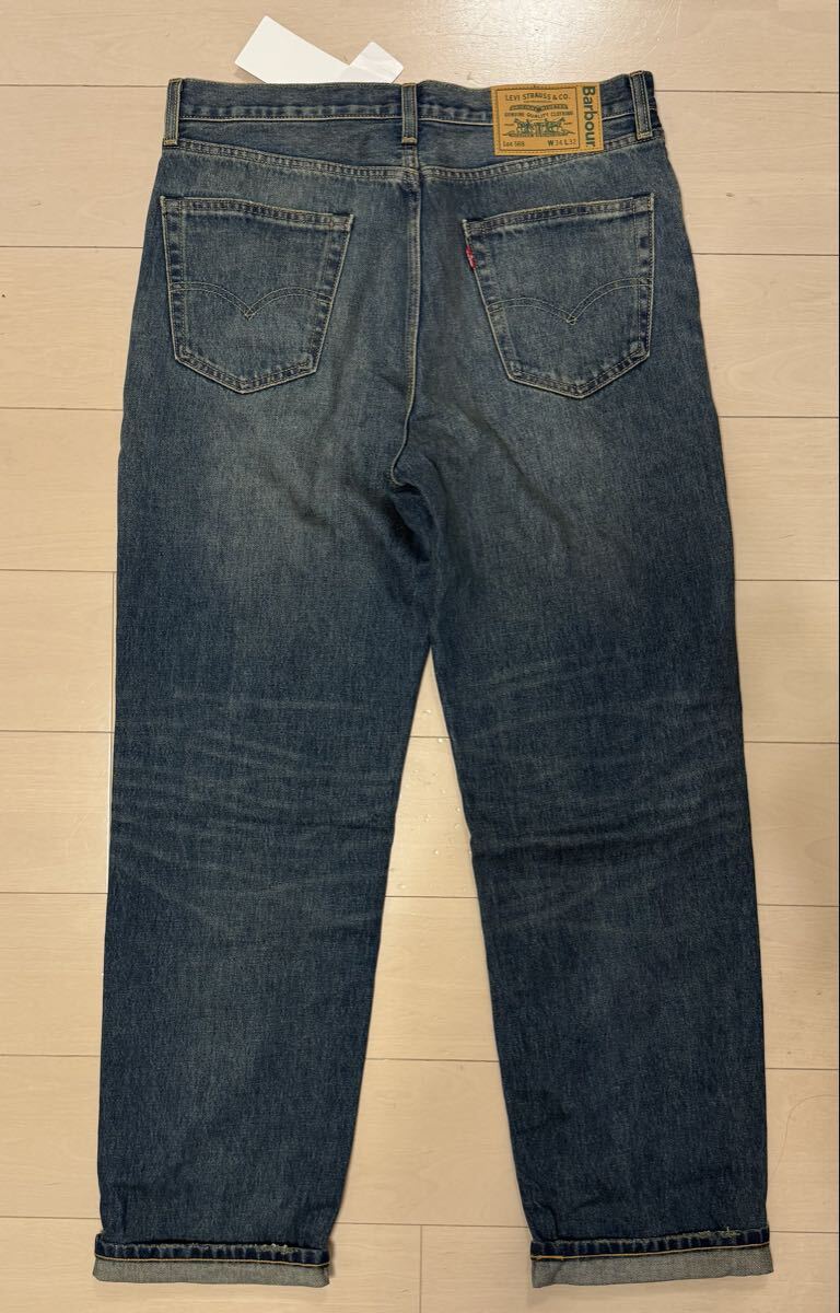 Barbour × Levi's》568 ルーズデニム バブアー リーバイス ジーンズ