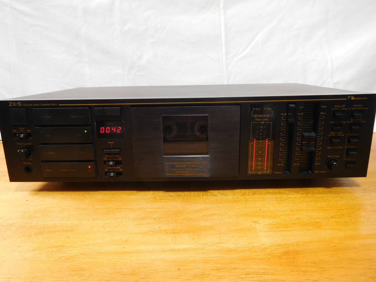 Nakamichi オファー ナカミチ ZX－5 カセットデッキ（動作品）