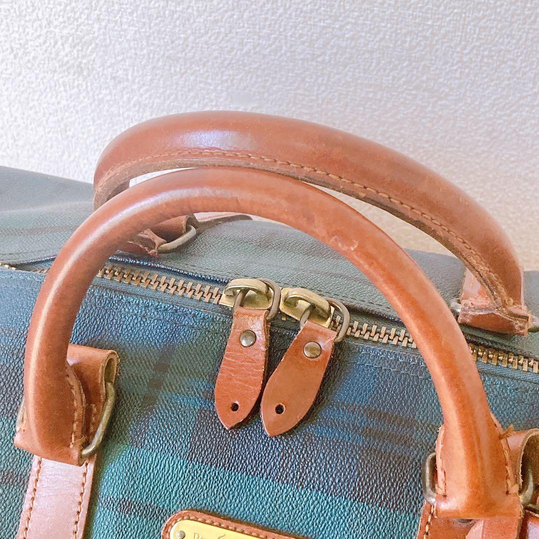 Polo Ralph Lauren ポロラルフローレン ボストンバッグ PVC レザー