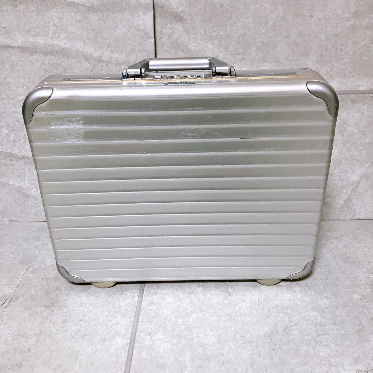 RIMOWA リモワ アタッシュケース シルバー アルミニウム ダイヤル