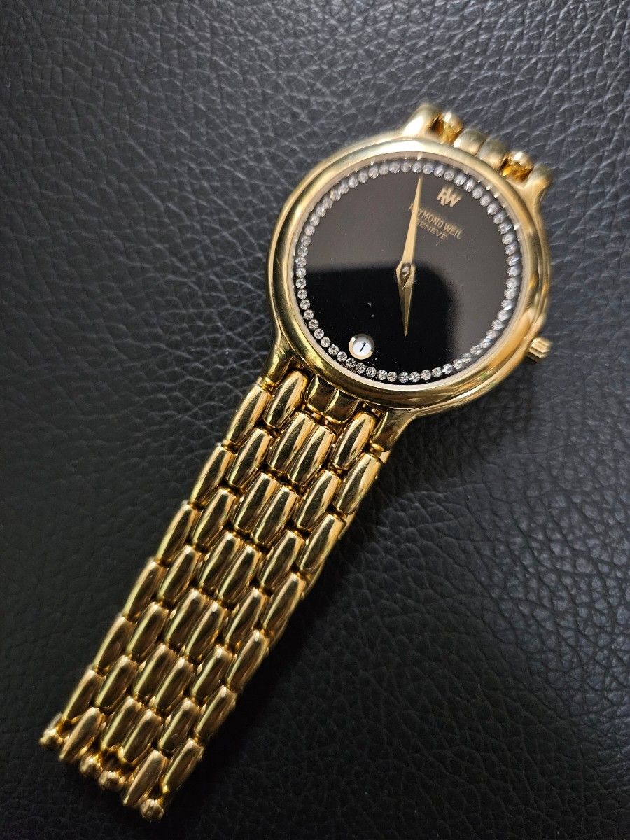 稼働中】RAYMOND WEIL 腕時計 レイモンドウィル 18K GOLD クォーツ