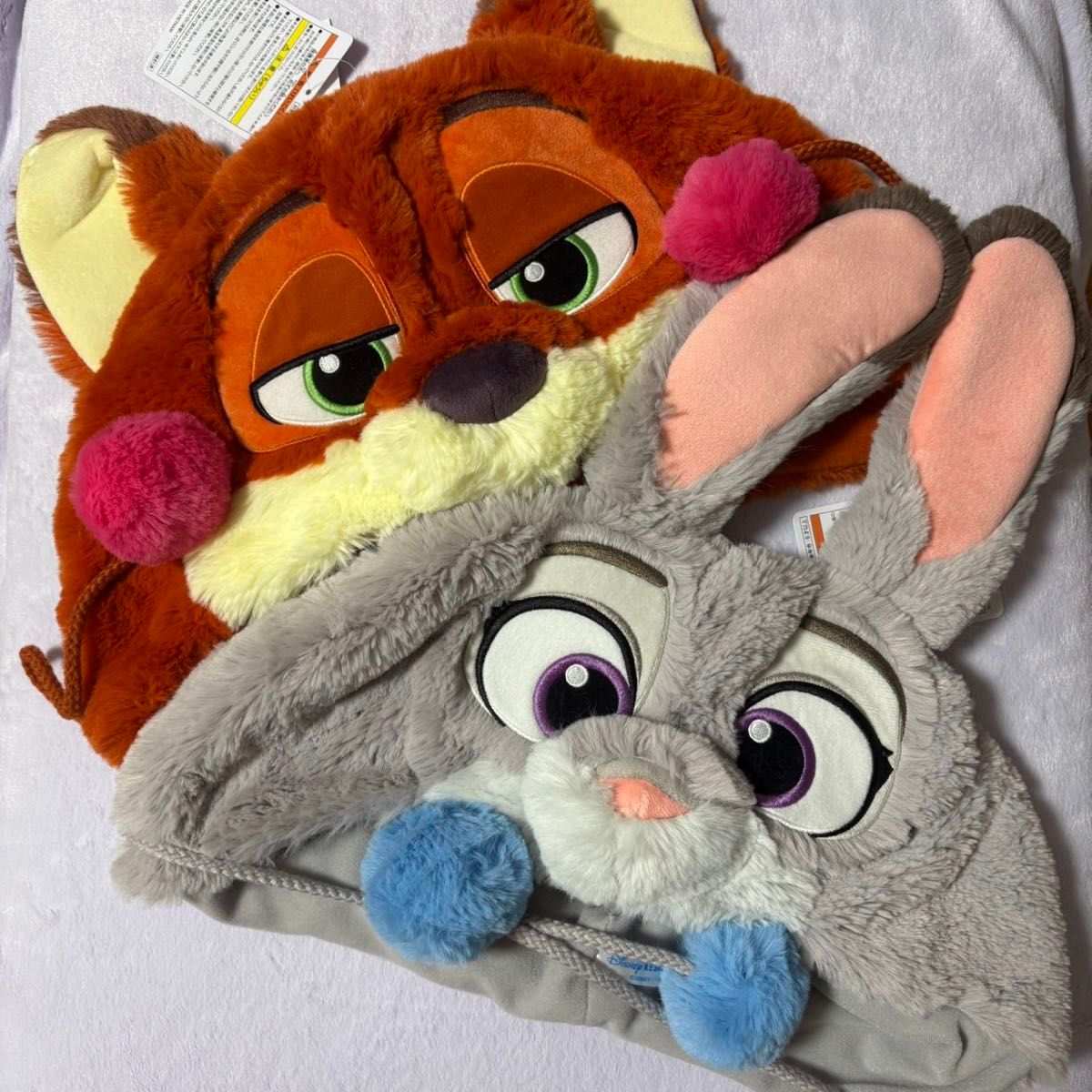 ディズニー ファンキャップ ニック ジュディ ズートピア 2点セット