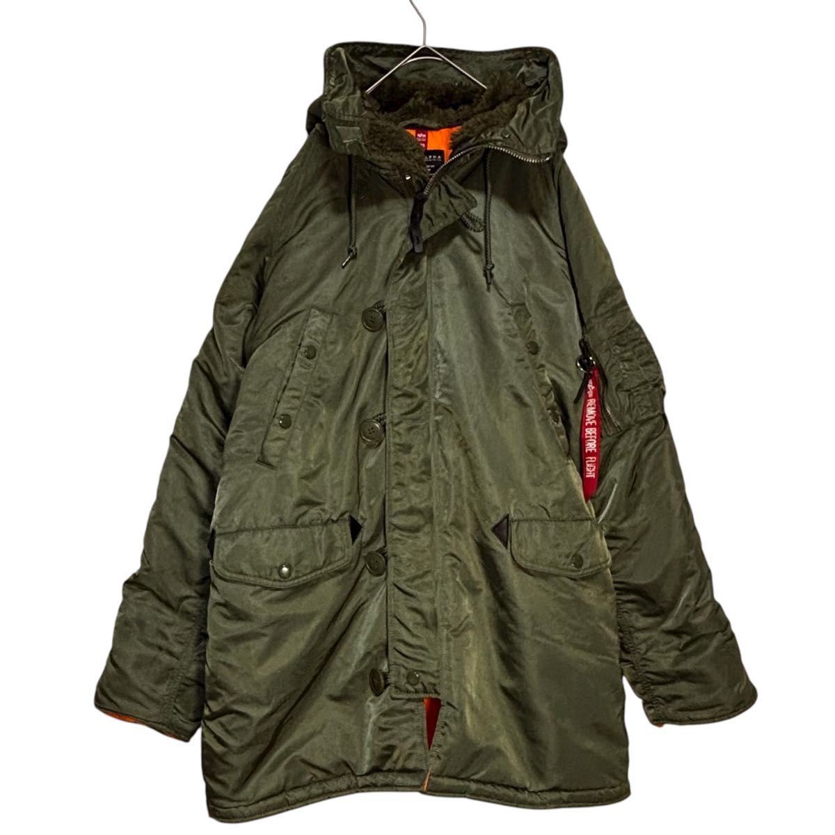 ALPHA INDUSTRIES N-3B フライトジャケット L モッズコート 極暖