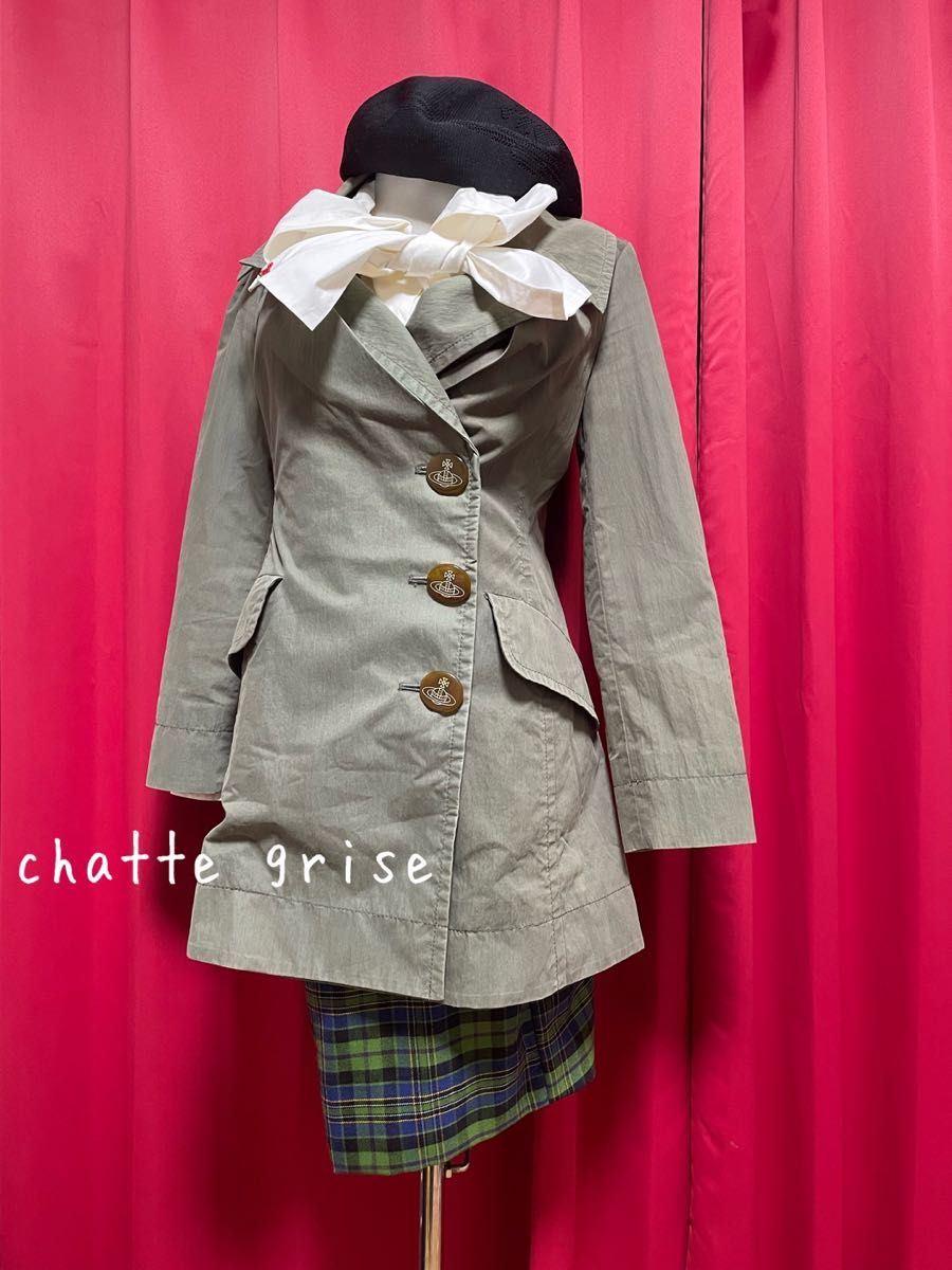 VivienneWestwoodヴィヴィアンウエストウッドオーブボタントレンチ