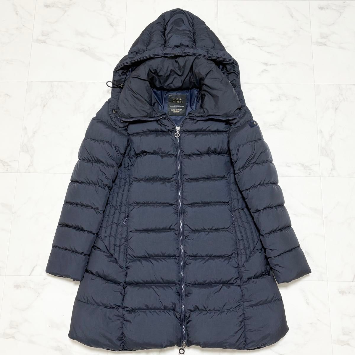人気 タトラス ポリテアマ 01 ダウンコート ネイビー 濃紺 TATRAS