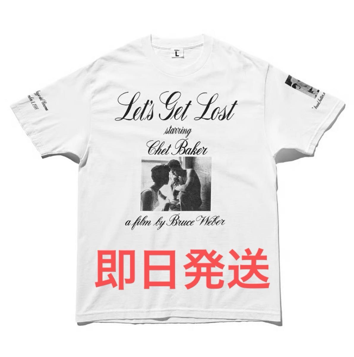 Let's get Lost weber T Bruce Weber L ブルースウェーバー Tシャツ