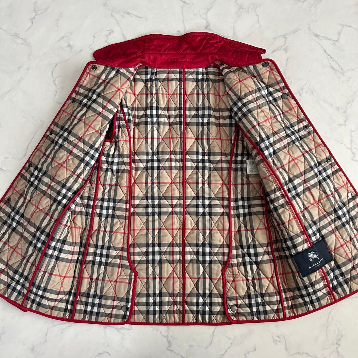 極美品】BURBERRY LONDON バーバリーロンドン キルティングジャケット