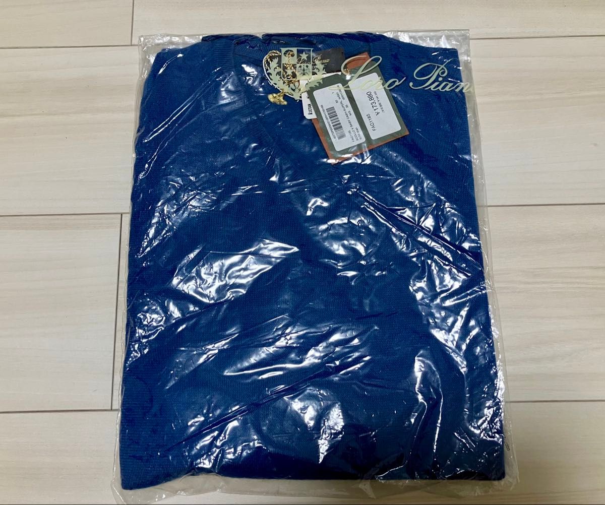 極上 新品タグ付】Loro Piana ロロピアーナ カシミヤ100% ニット 50