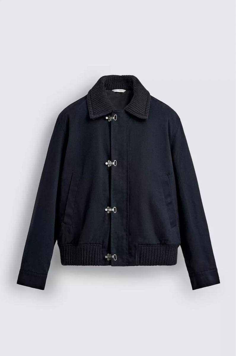 ZARA トグルボタン コントラストカラージャケット S｜Yahoo!フリマ（旧