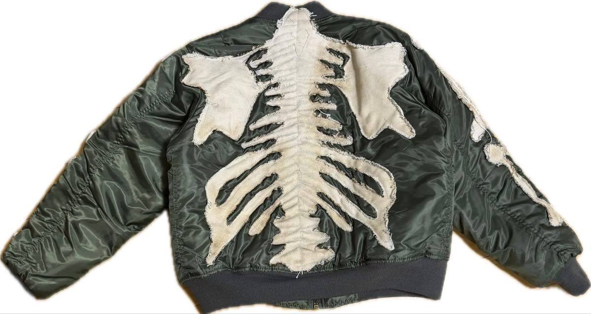 yutaka someya ma-1 Human bone jacket｜Yahoo!フリマ（旧PayPayフリマ）