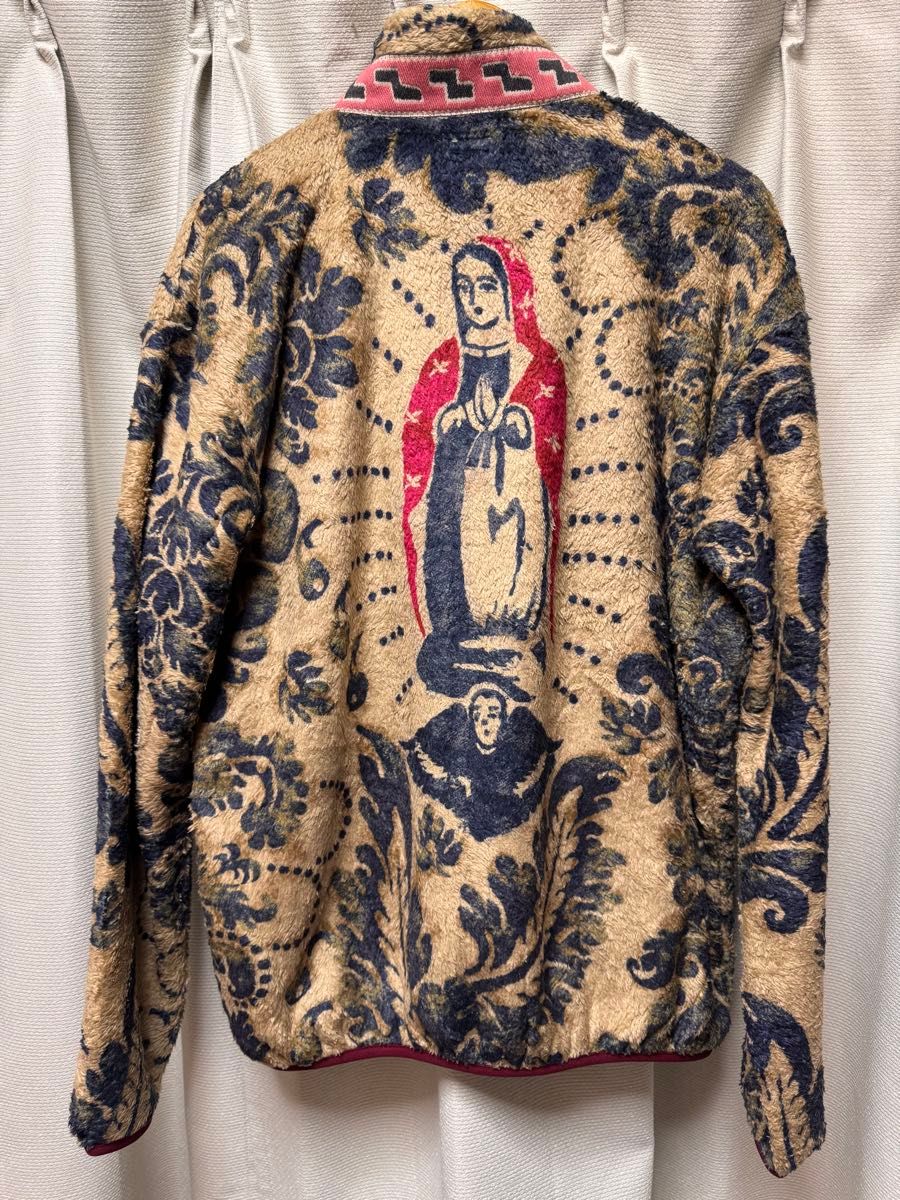 kapital キャピタル フリース マリア ダマスク ZIP ブルゾン