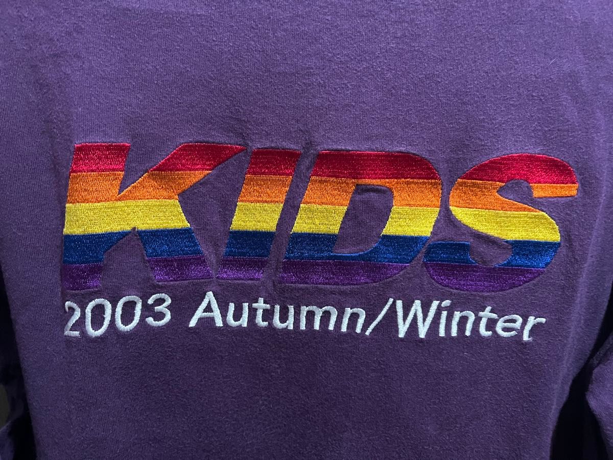 DAIRIKU ダイリク KIDS L/S tee Tシャツ ロンT パープル ロング