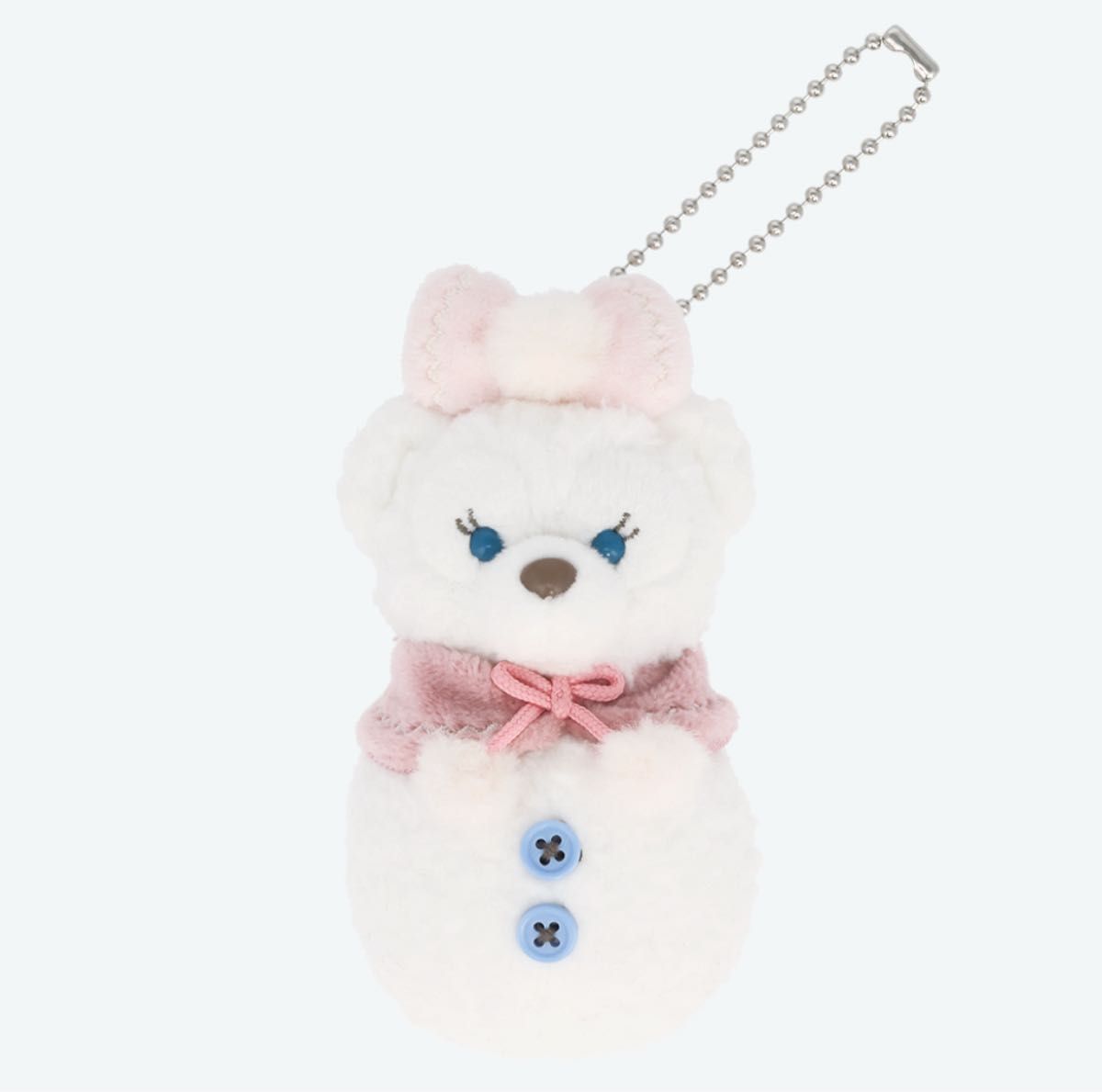 ダッフィーフレンズ ぬいぐるみチャームセット 雪だるま スノーウィー