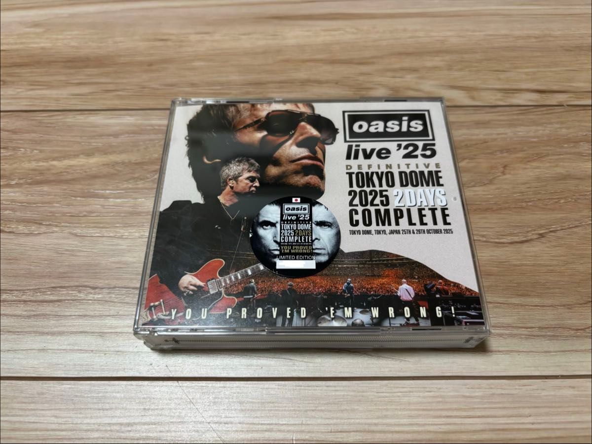 Oasis - オアシス DEFINITIVE TOKYO DOME 2025 2 DAYS COMPLETE｜Yahoo