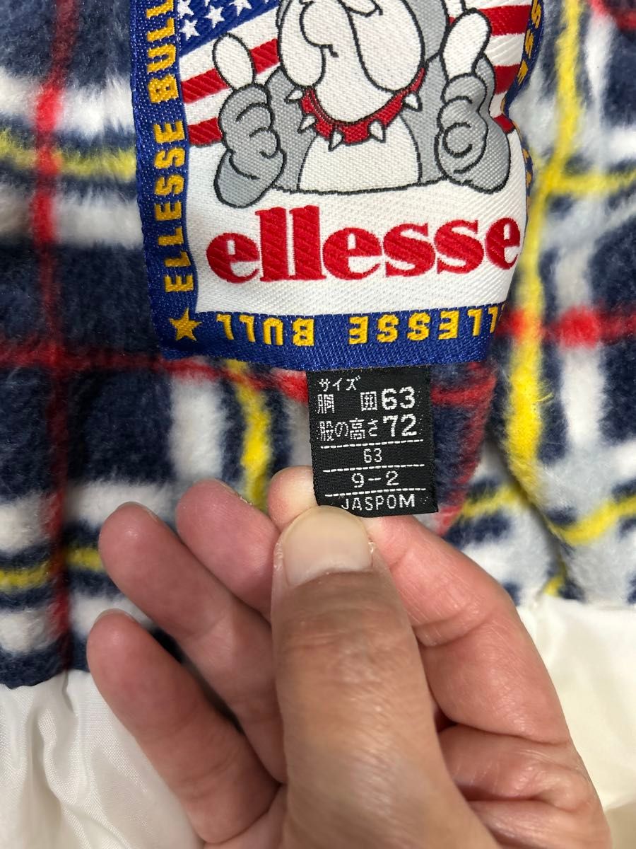 美品 ellesse エレッセ ブルドッグ レディースM サイズ スキーウェア