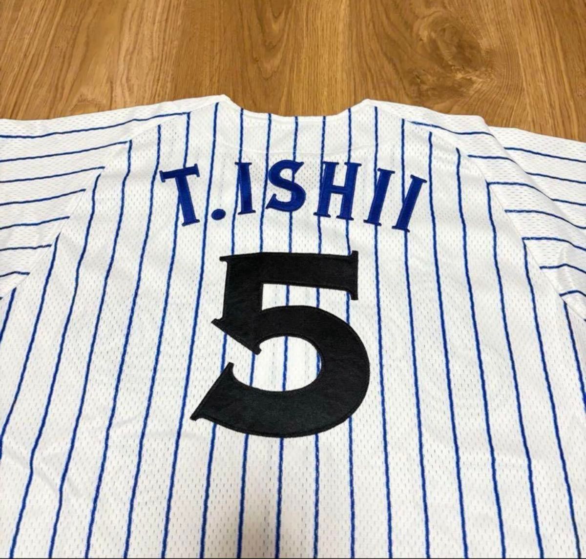横浜DeNAベイスターズ #5 石井琢朗選手 復刻ユニフォーム Lサイズ