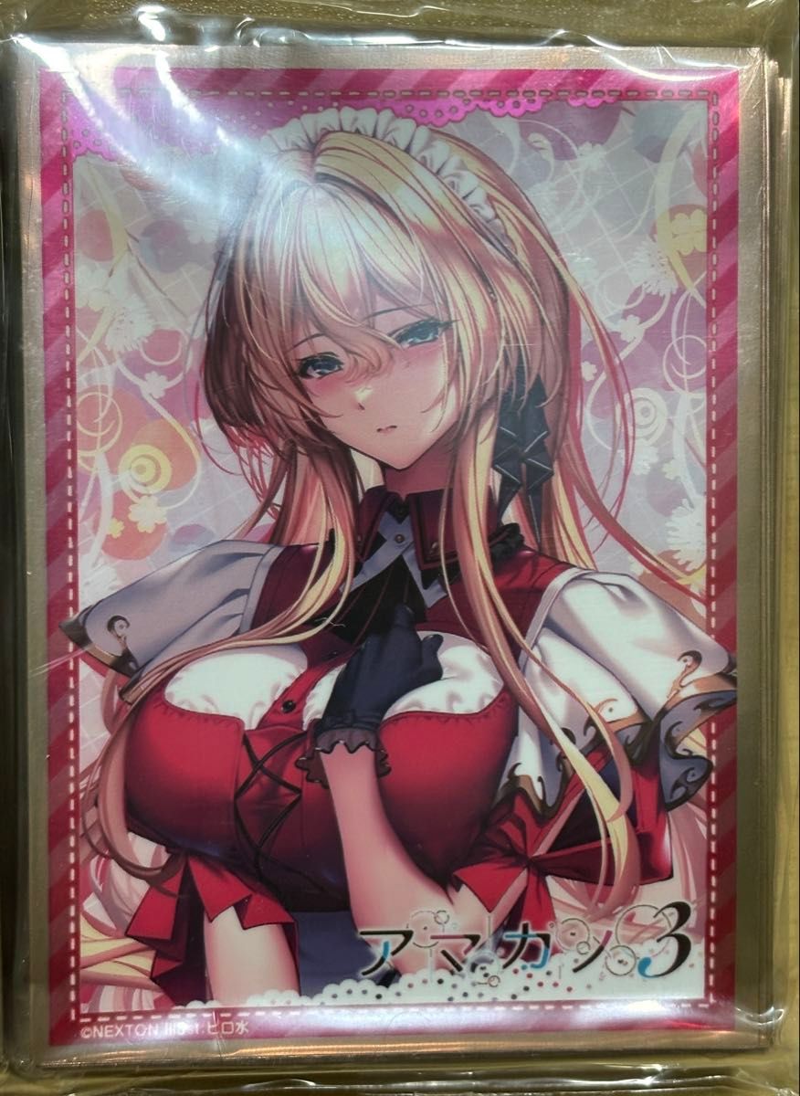 アマカノ3」スカーレット・斑鳩・ウィスタリア TCGスリーブ C106