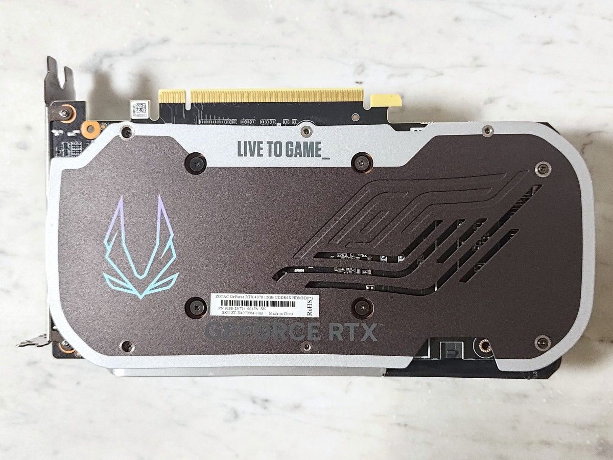 動作確認済み】ZOTAC GAMING GeForce RTX4070｜Yahoo!フリマ（旧PayPay