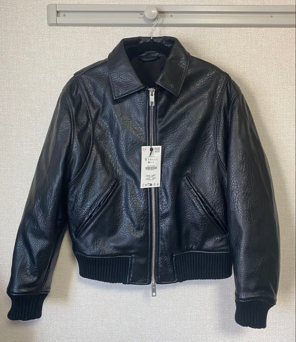 ZARA フェイクレザーパフジャケット｜Yahoo!フリマ（旧PayPayフリマ）