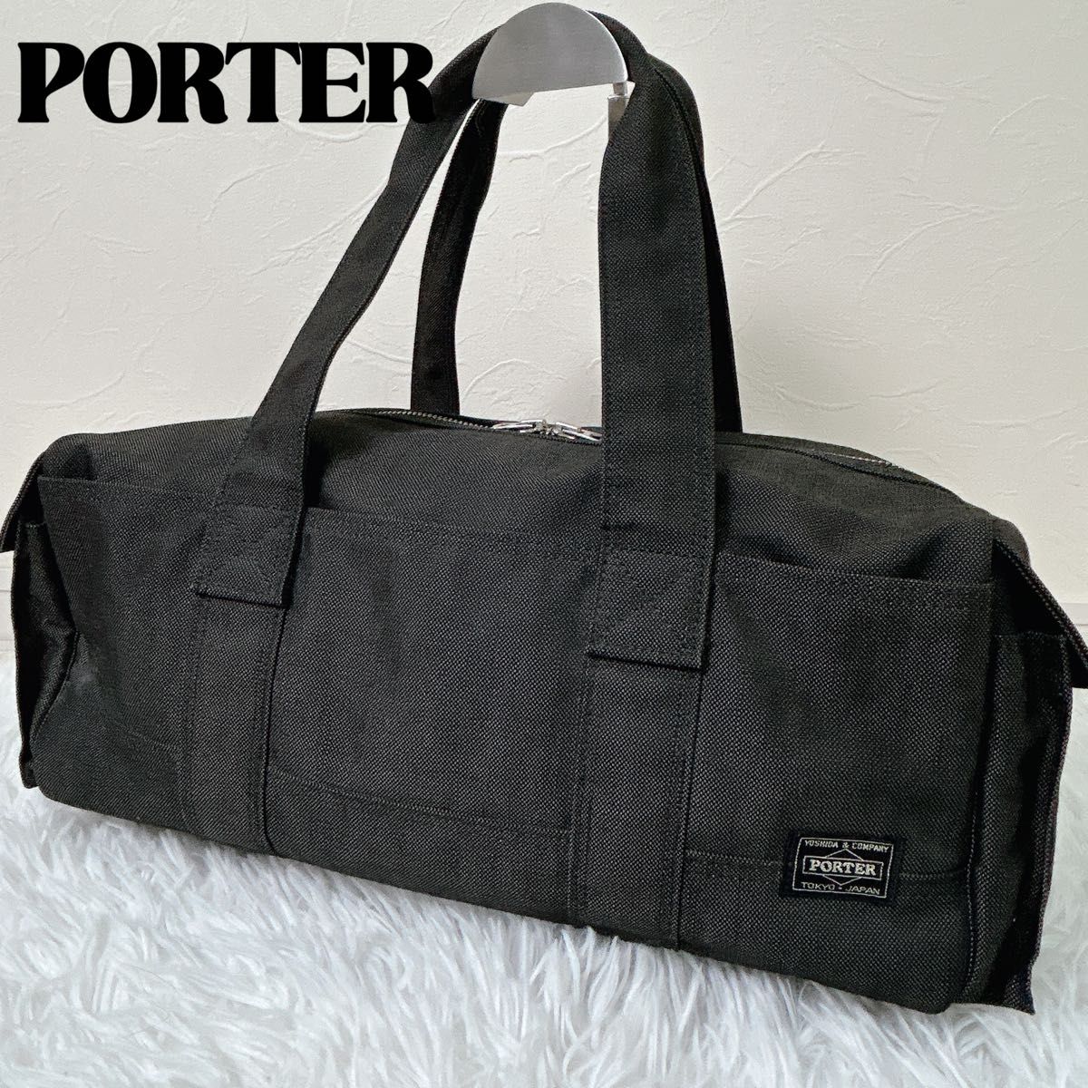 極美品 PORTER ポーター スモーキー ボストンバック ミニボストン