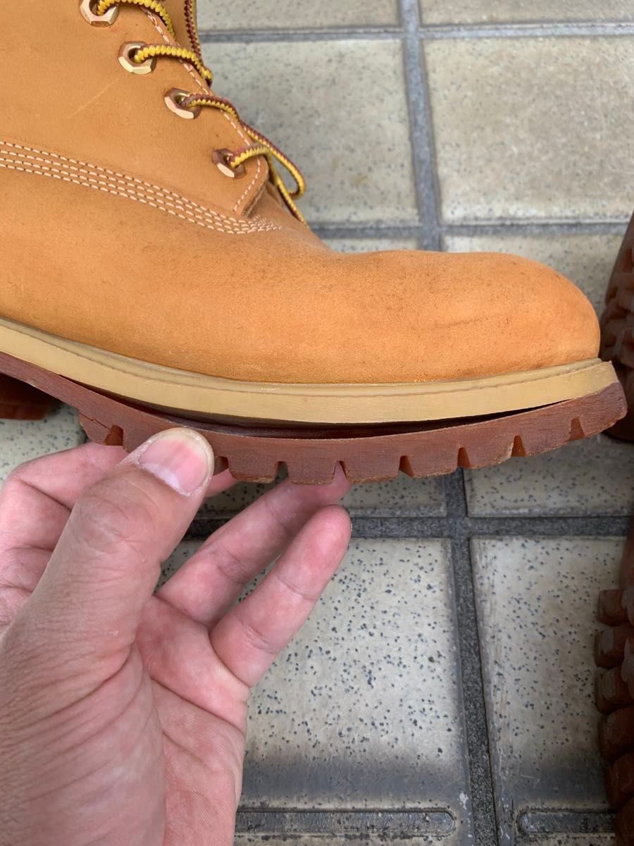 ティンバーランド Timberland イエローヌバック 6インチブーツ 28cm