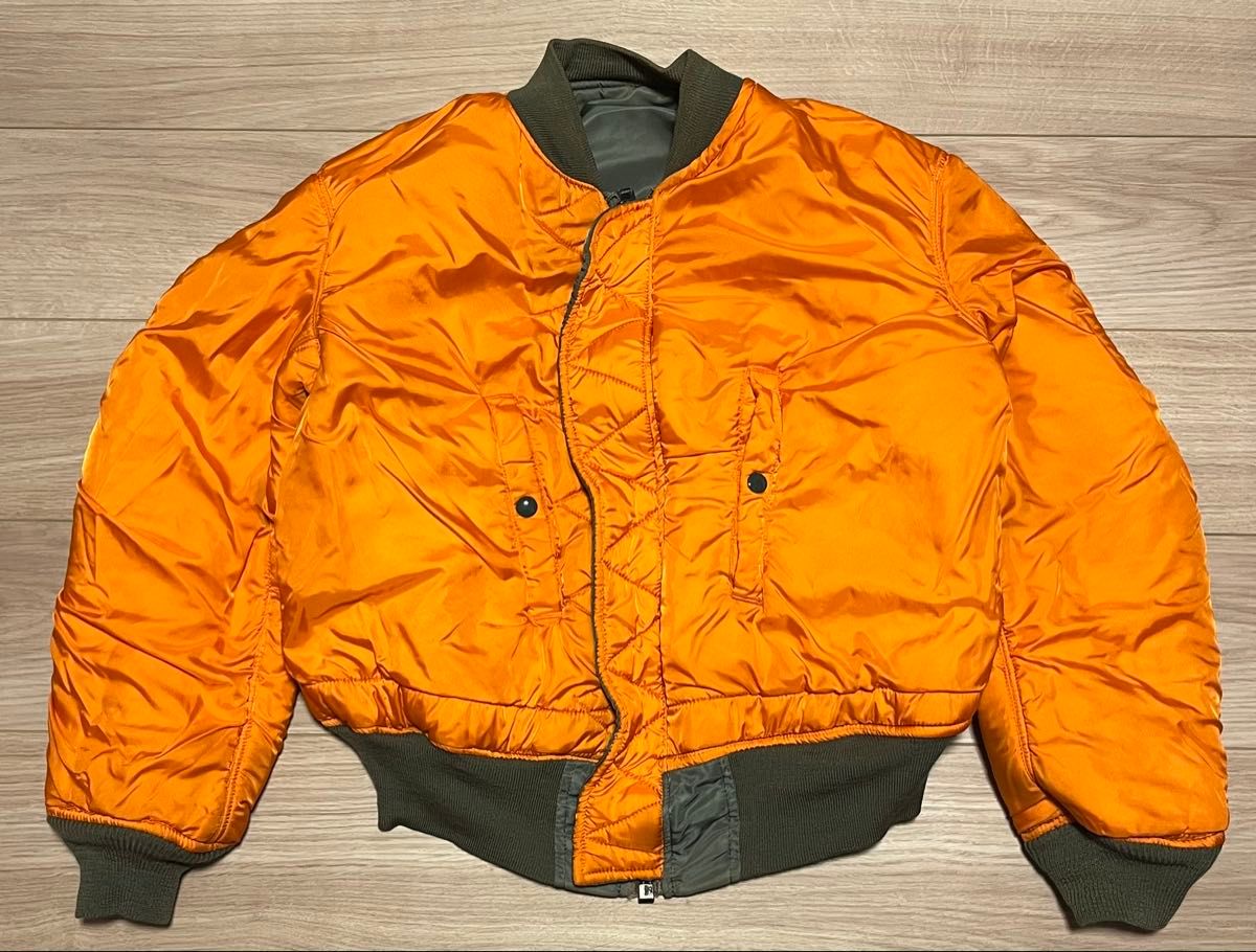 60's U S AIR FORCE 米空軍 ALPHA アルファ MA-1 フライトジャケット
