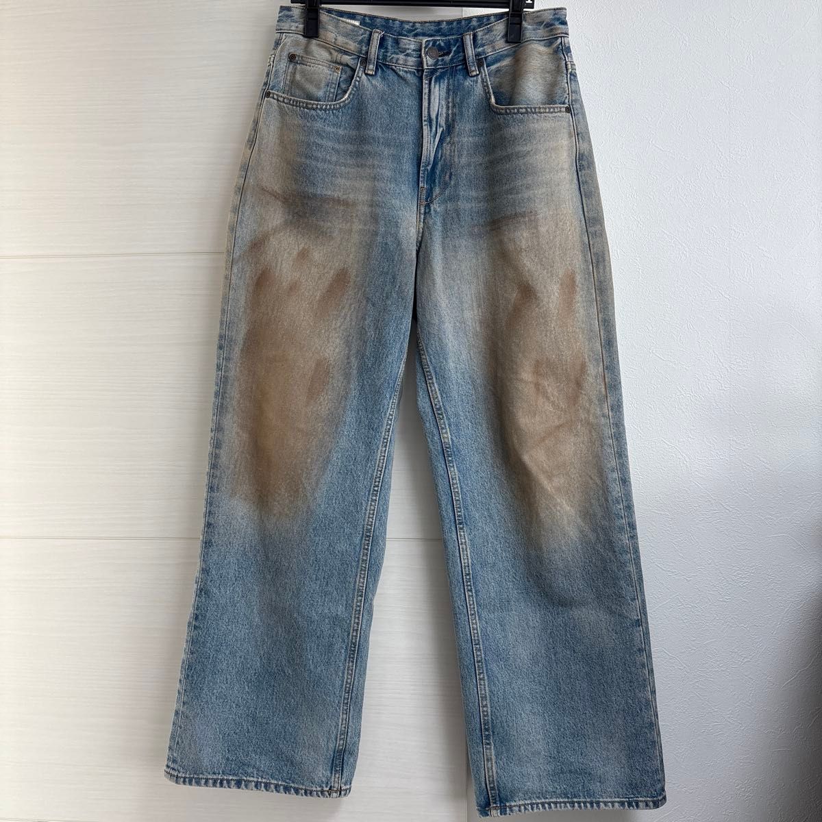 ZARA ヴィンテージ加工バギーフィットジーンズ アクネ風 EUR38 US30