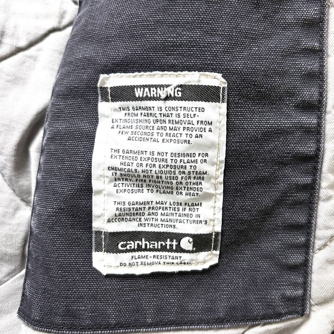 Carhartt トラディショナルコート S ブラック 鬼フェード カーハート