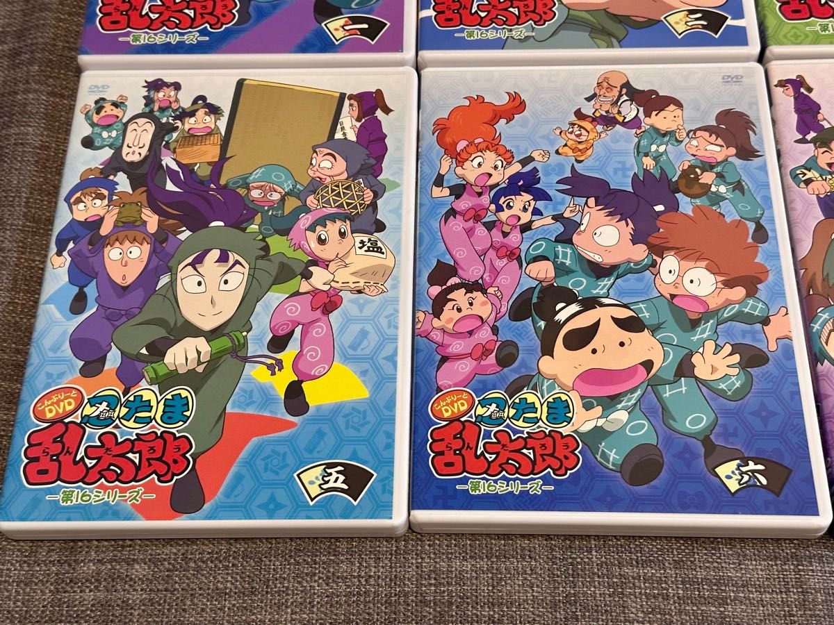 忍たま乱太郎 忍たま アニメ 第16シリーズ 16期 DVD 8巻 全巻セット
