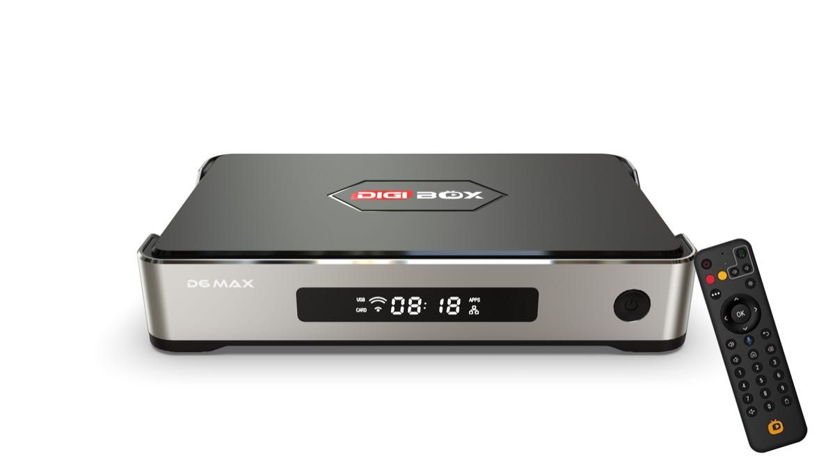 DIGIBOX D6 MAX｜8K対応｜Android12｜Wi-Fi6＋千兆LAN USB×4＋Type-C