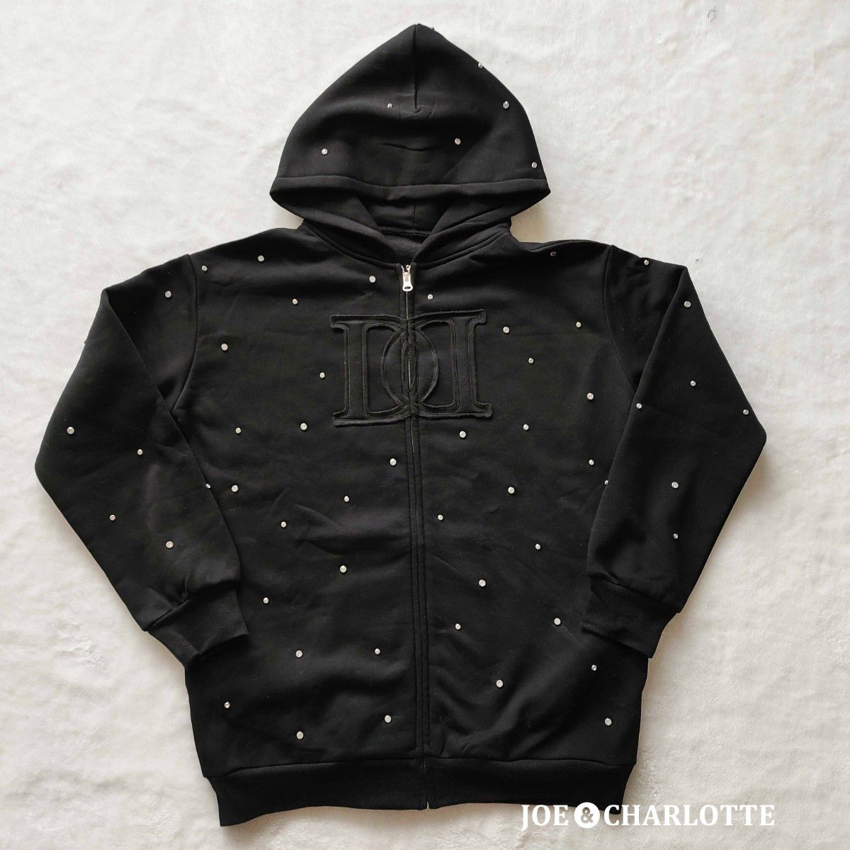 ダーリッチ darich DDロゴビジュージップパーカー ブラック BLK｜Yahoo