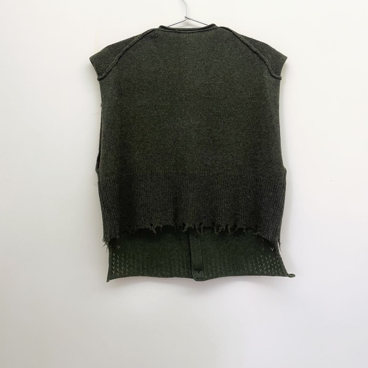 PERVERZE Lambs-wool Layered Knit Vest kh｜Yahoo!フリマ（旧PayPay