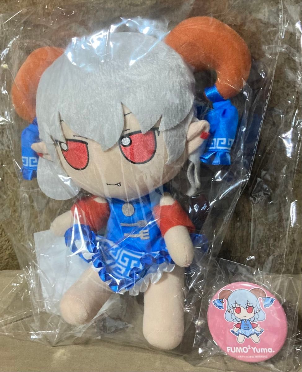 東方ぬいぐるみシリーズ 94【饕餮尤魔】ふもふもゆうま Gift 缶バッジ