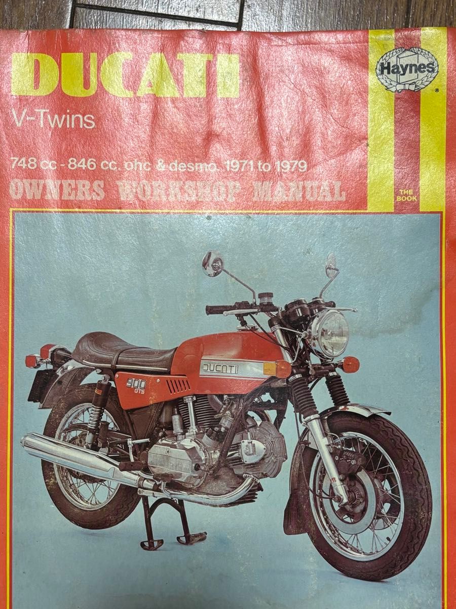 DUCATI V-Twins OWNER'S WORKSHOP MANUAL 1971-1979｜Yahoo!フリマ（旧