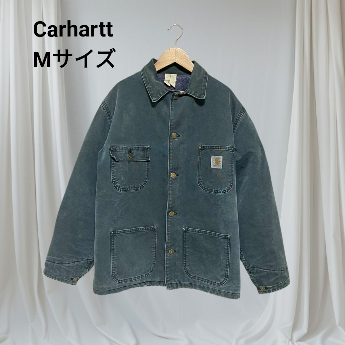 希少 80s 90s カーハート ダックジャケット チョアコート ロゴタグ