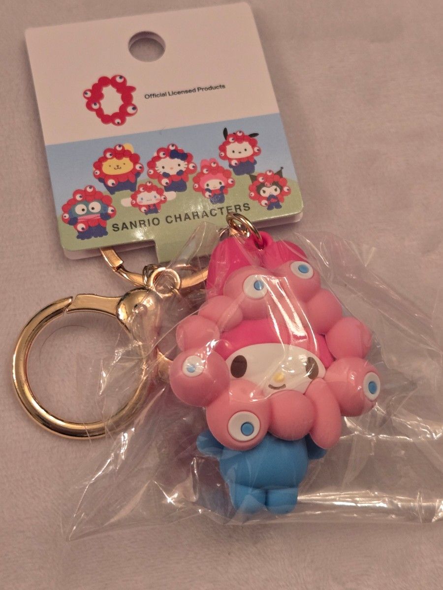 サンリオ ミャクミャク パステル 立体 キーホルダー マイメロディ