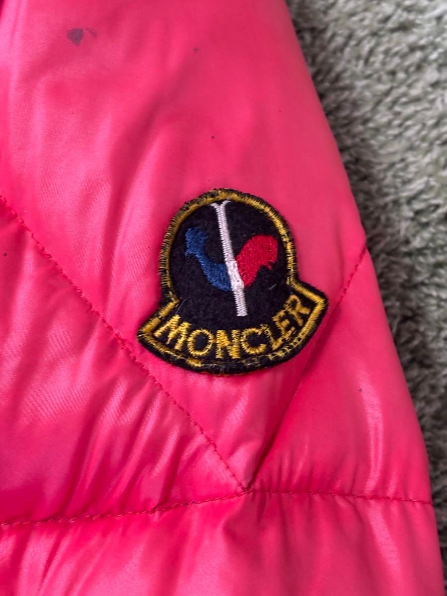 MONCLERモンクレールvintage ダウンジャケットM 希少70s 80s