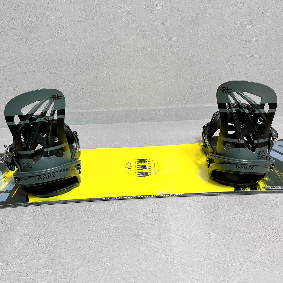K2 WWW FLUX RL スノーボード フラックス ビンディング グラトリ 板