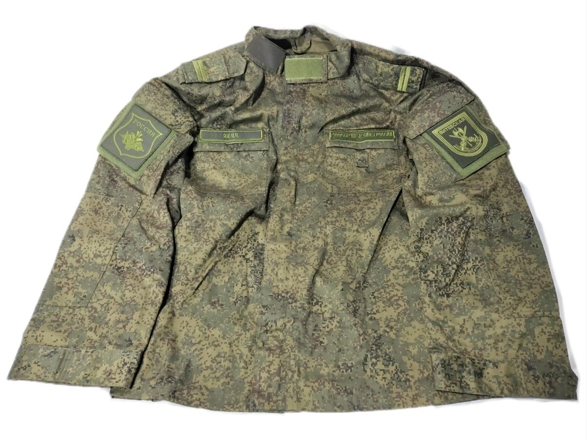 ロシア軍 実物 BTK製 VKBO レイヤー4 48-3 デジタルフローラ迷彩