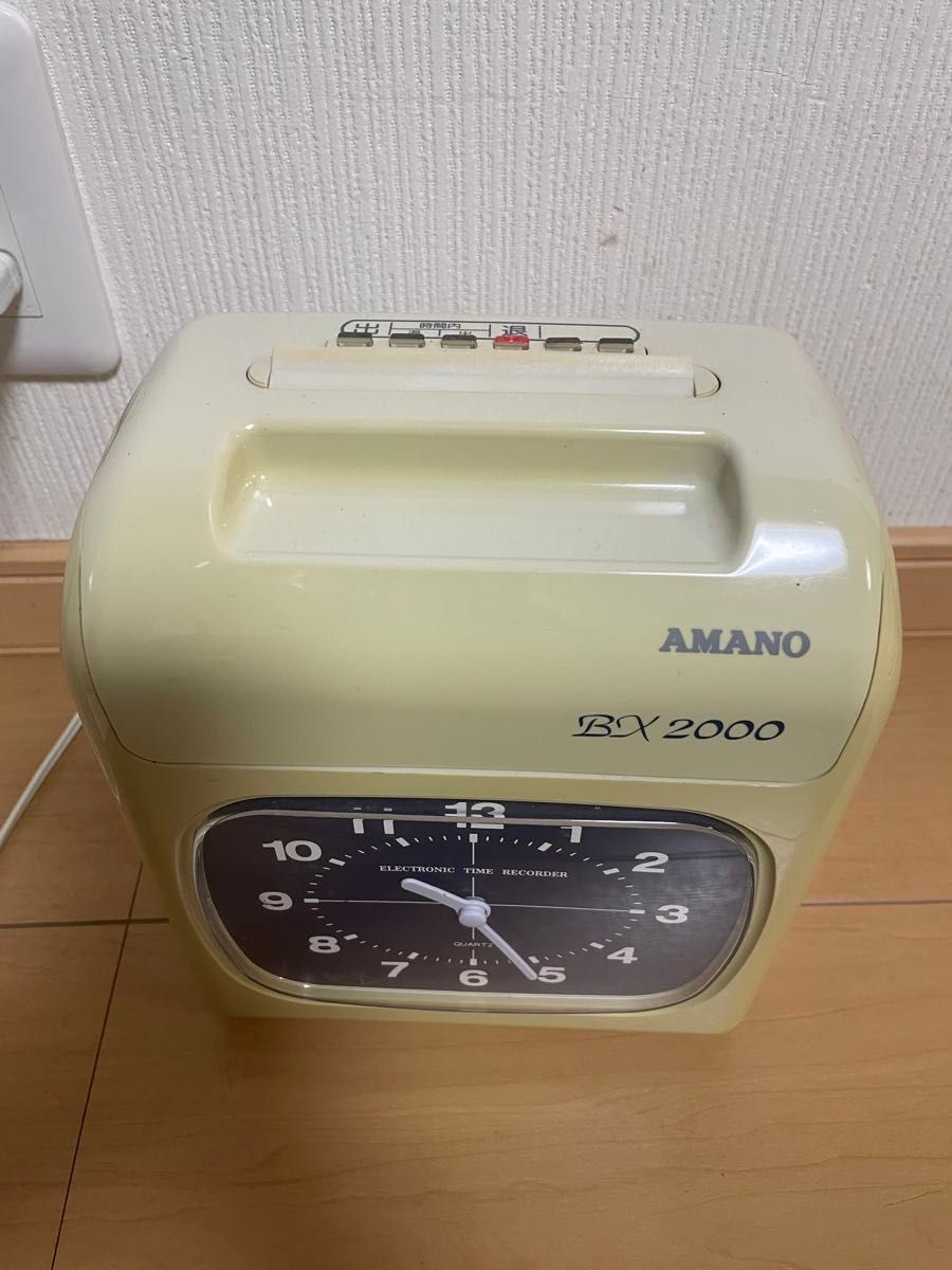 AMANO BX2000 アマノ タイムレコーダー タイムカード｜Yahoo!フリマ