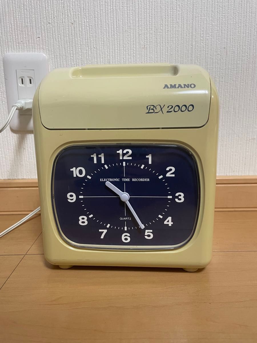 AMANO BX2000 アマノ タイムレコーダー タイムカード｜Yahoo!フリマ